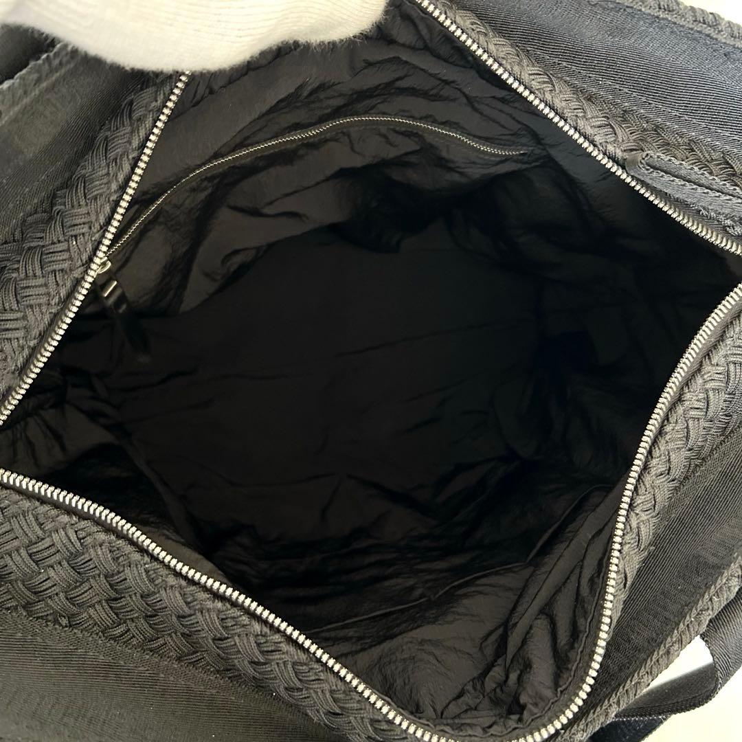 ■極美品■BOTTEGA VENETA ボイジャージップ　トートバッグ　ブラック