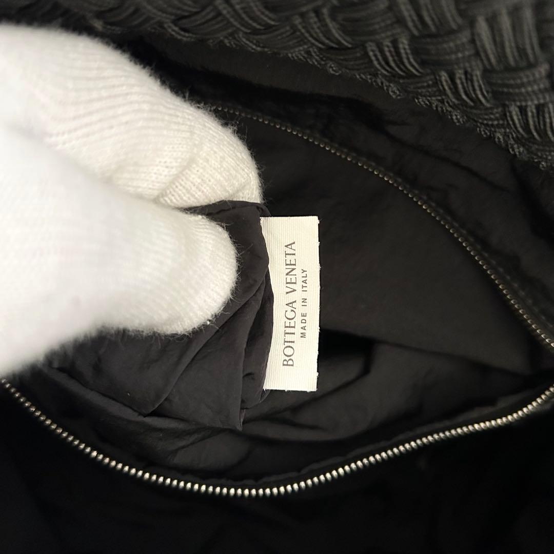 ■極美品■BOTTEGA VENETA ボイジャージップ　トートバッグ　ブラック