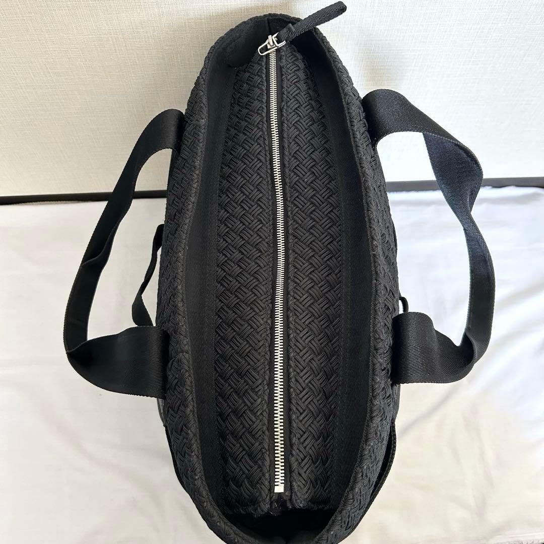 ■極美品■BOTTEGA VENETA ボイジャージップ　トートバッグ　ブラック