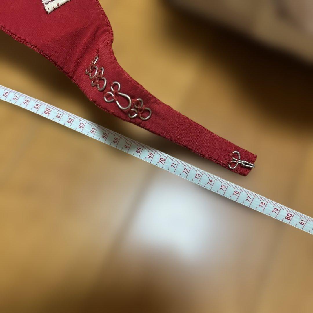 ベリーダンスセットアップ 赤とピンク
