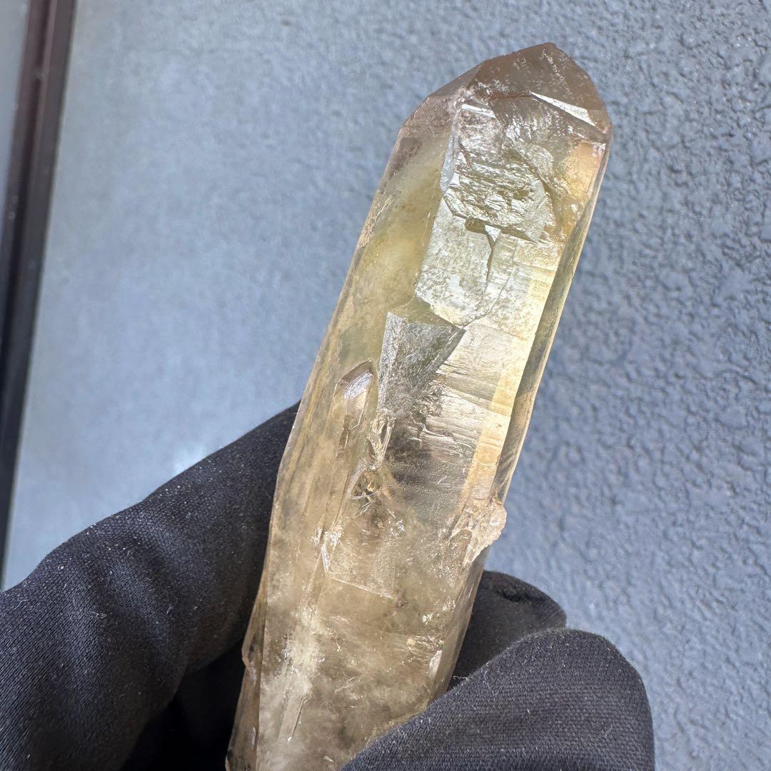 【開運·魔除 】爆アレ❗️ファントム☆スモーキーシトリン水晶 クラスターA1625