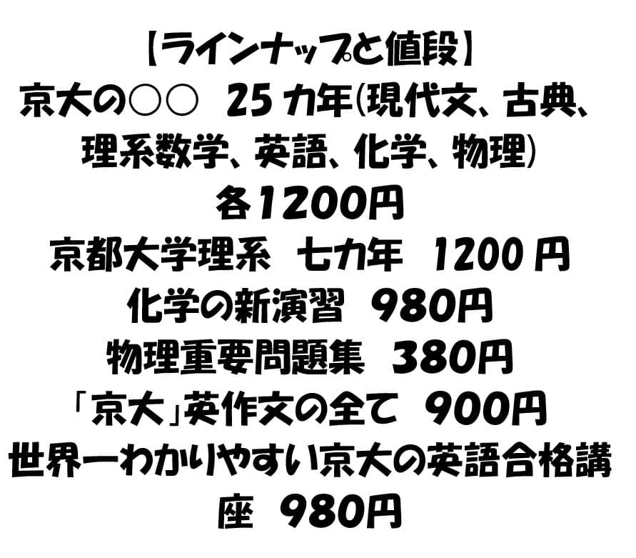 オトク！今年京大に合格した私が使っていた赤本＆参考書セット