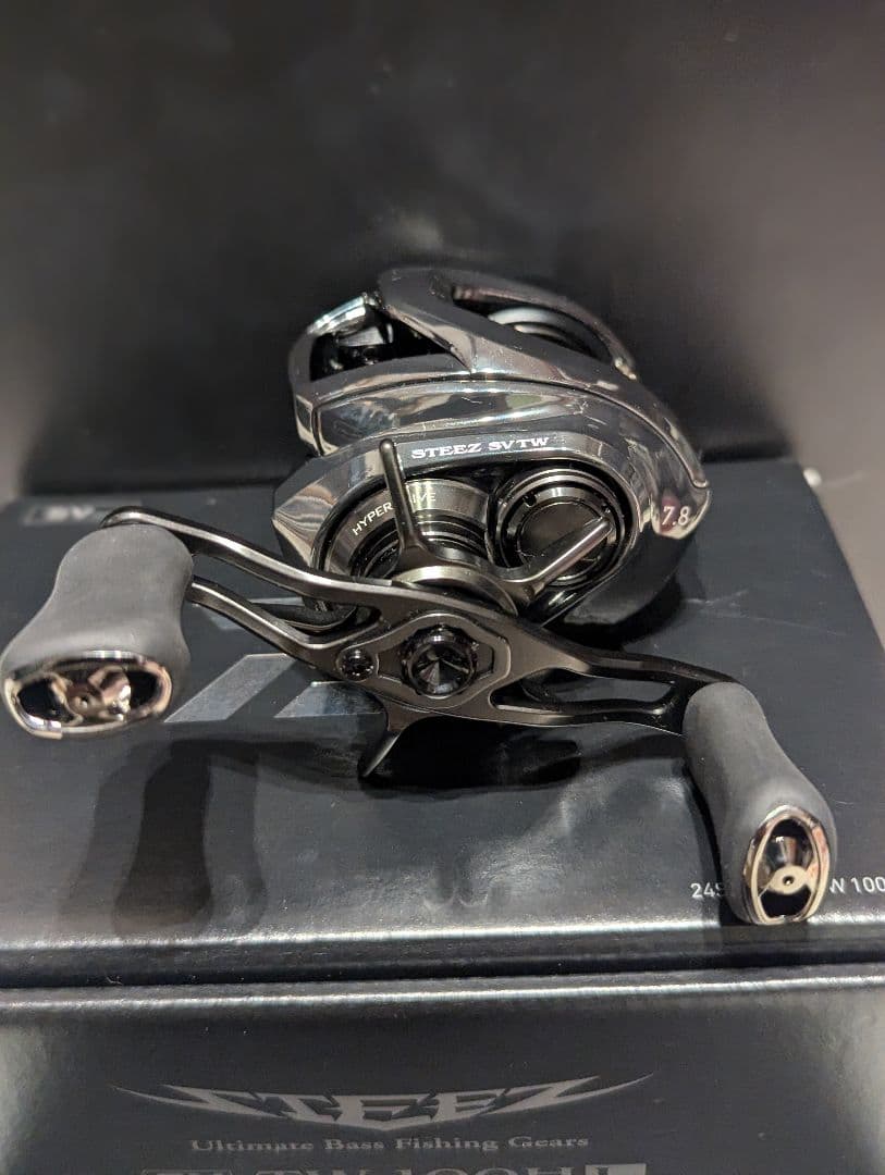 美品　DAIWA 24STEEZ SV TW ゴールドワークスベアリング