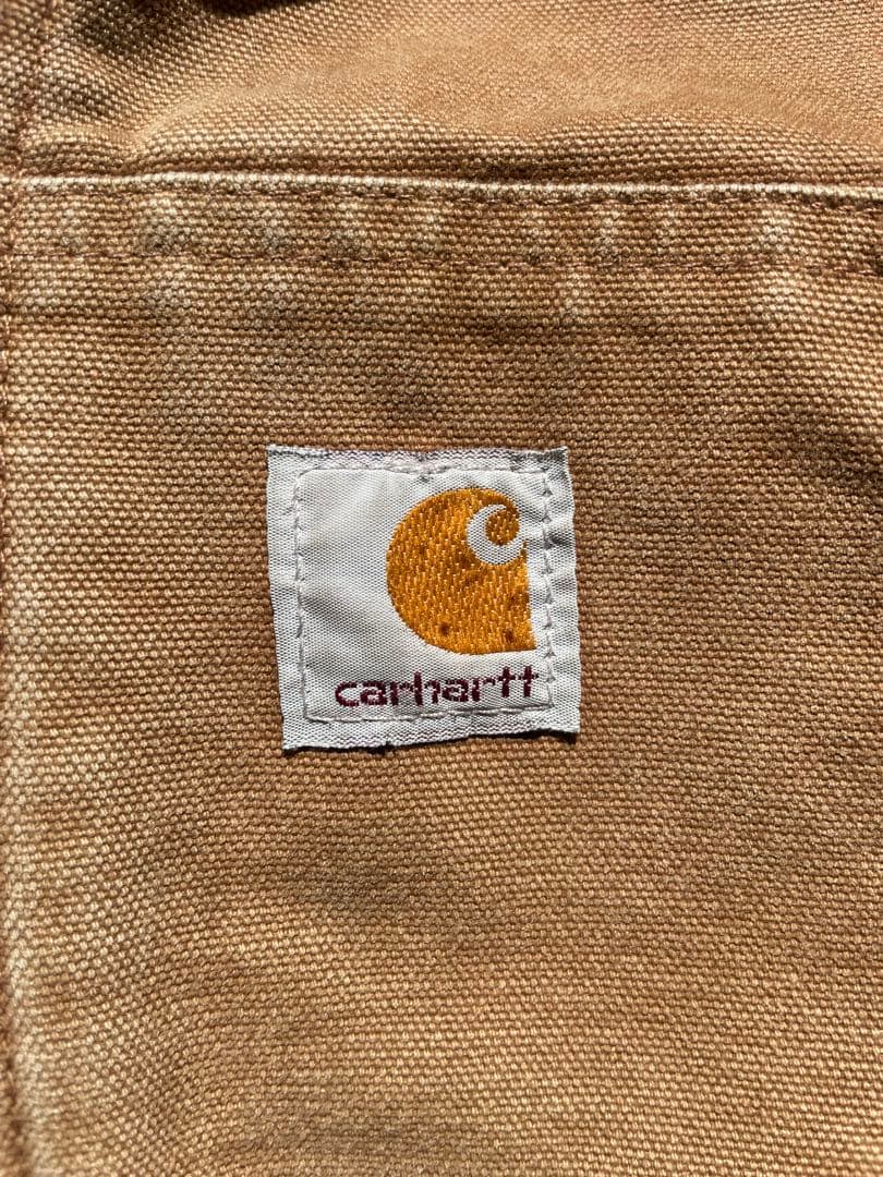Carhartt アクティブジャケット フェード茶 雰囲気抜群