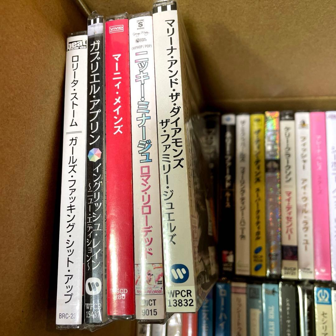 洋楽CD【未開封】　国内盤　７２枚　まとめ売り　女性アーティスト　貴重盤含む