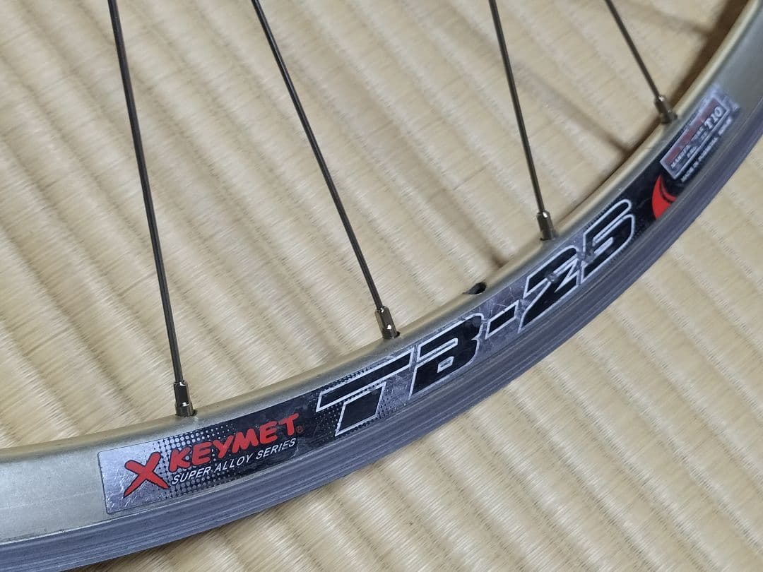 ピスト トラック用 チューブラー 青ハブ120mm
