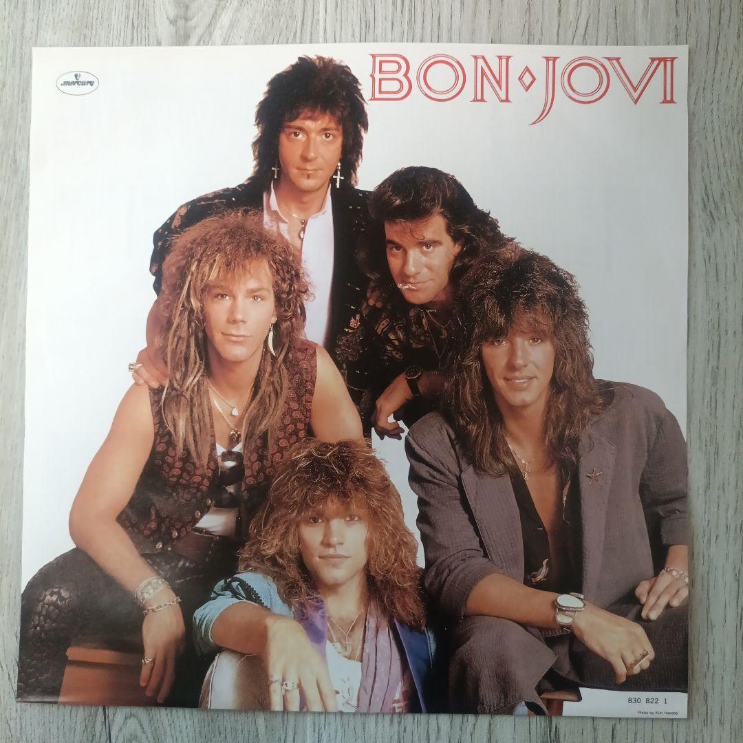 BON JOVI 1986 Slippery When Wet 未使用