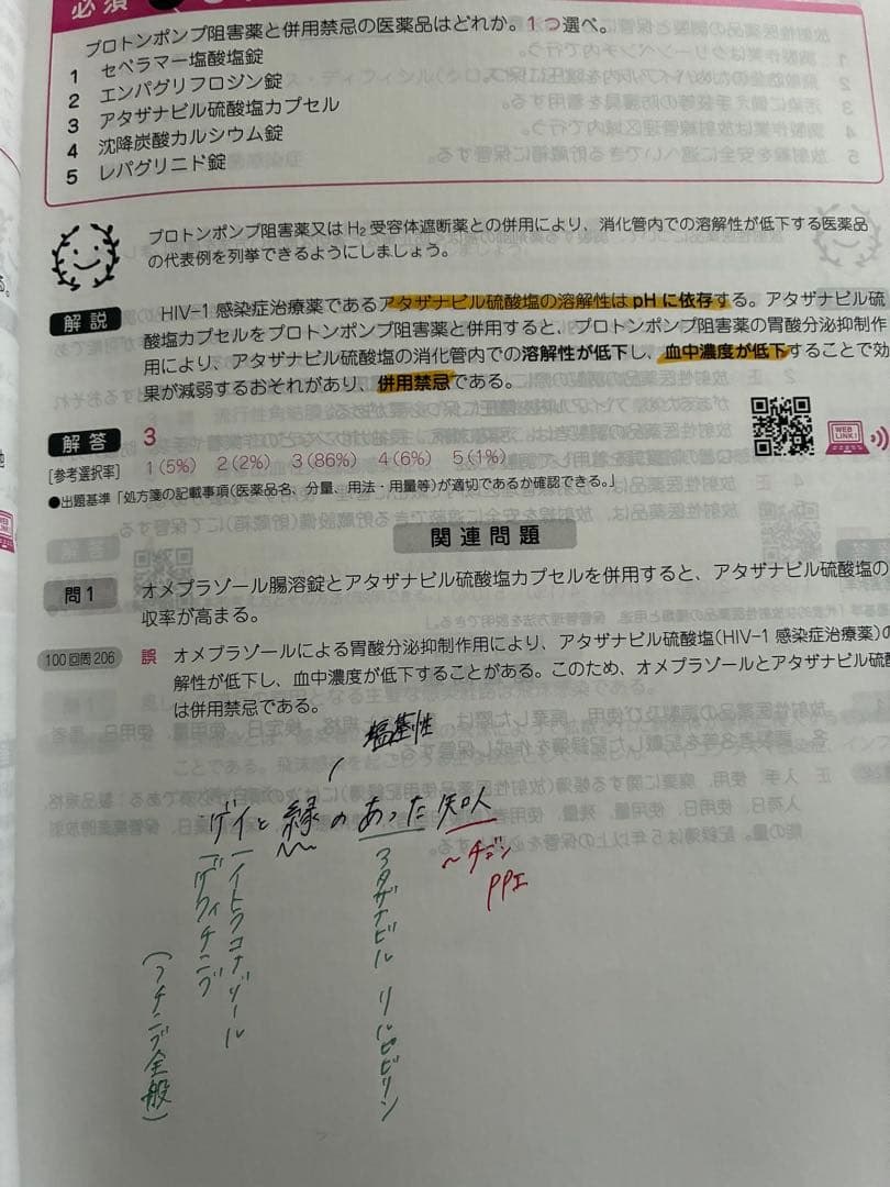 回数別既出問題集 薬剤師国家試験 104回から110回