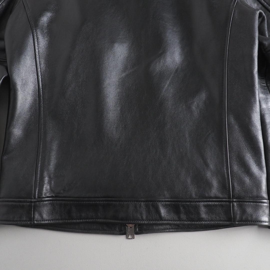 Schott　Lサイズ　ラムレザー　シングルライダースジャケット　美品