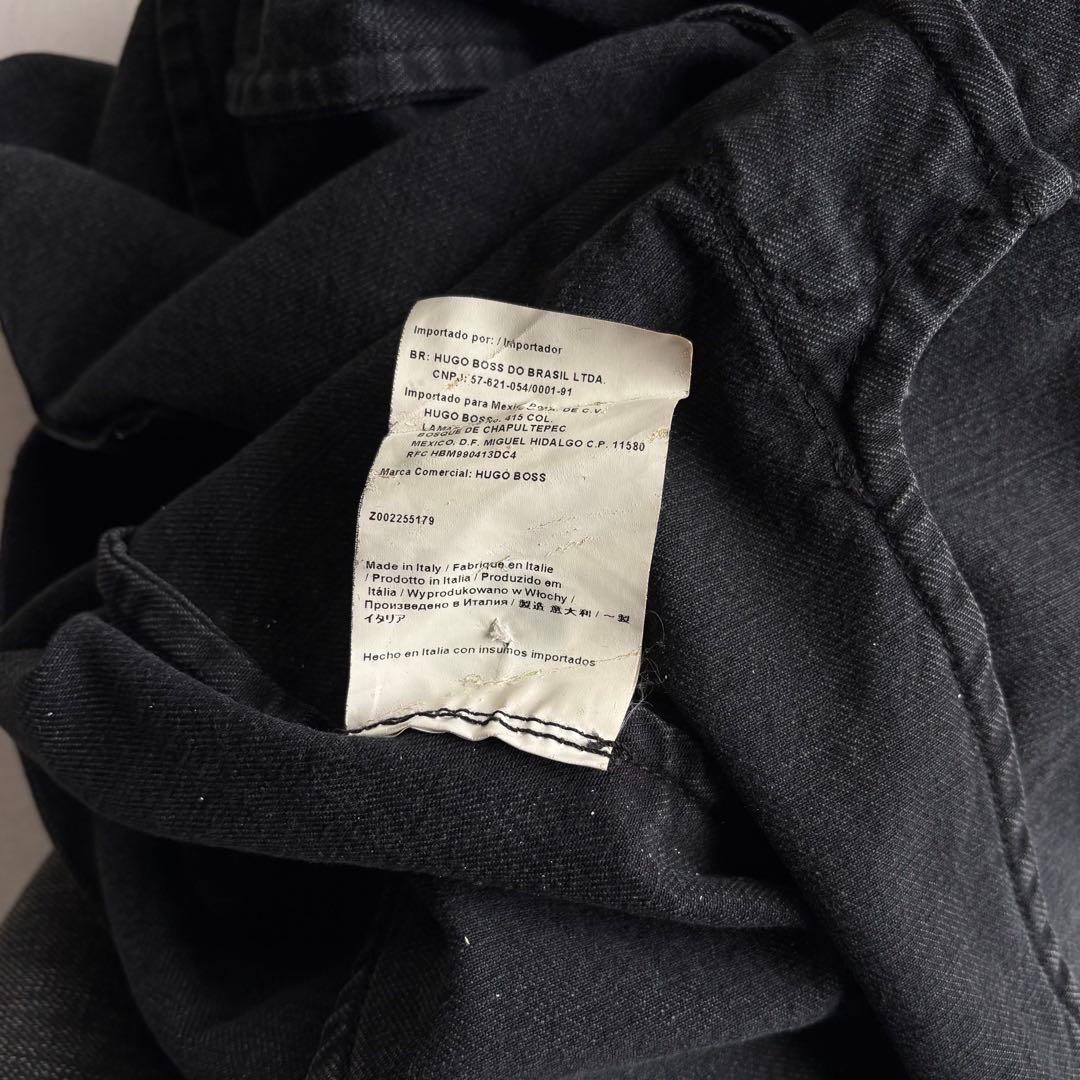 ジャケット・アウター 00s BOSS ORANGE black denim coat Archive