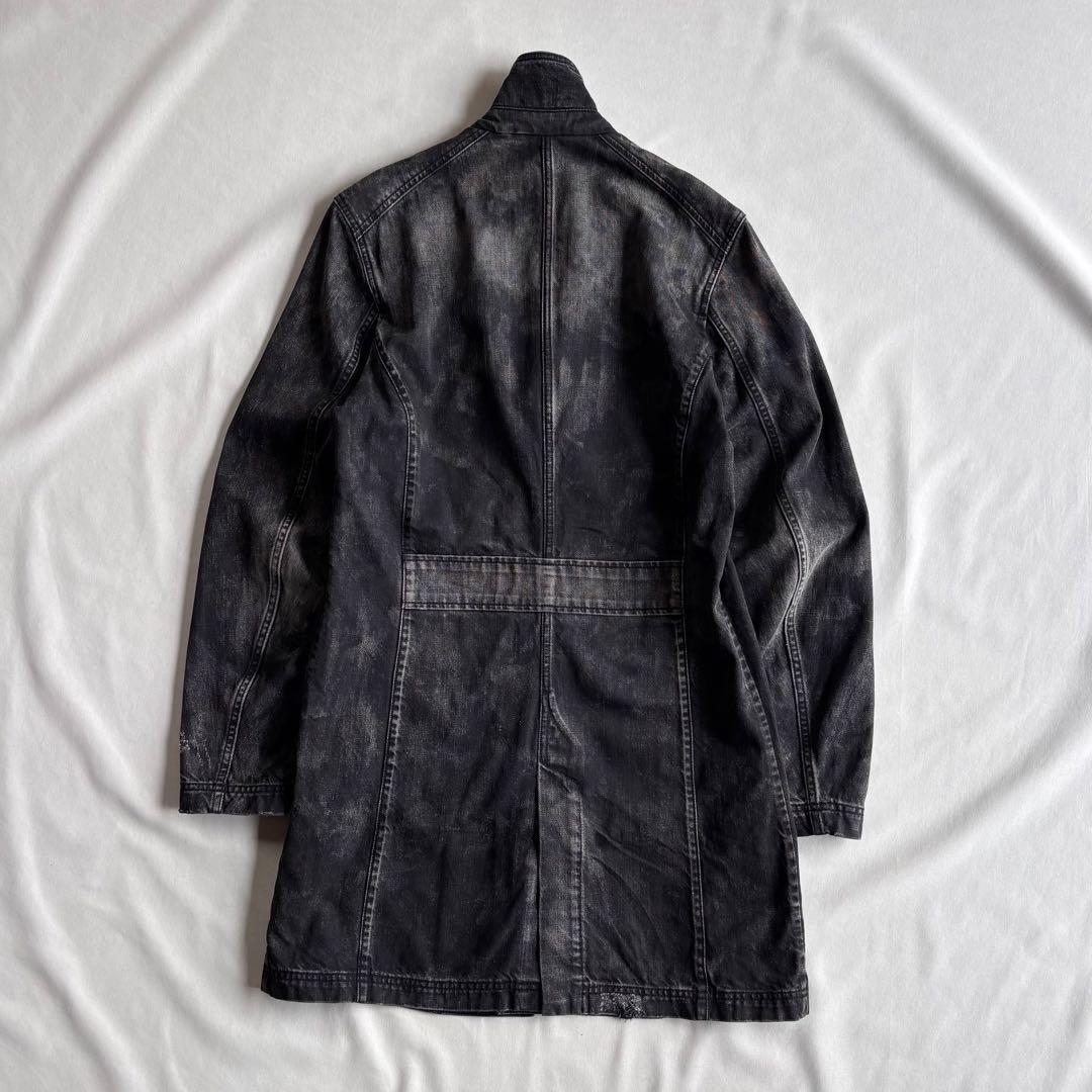 ジャケット・アウター 00s BOSS ORANGE black denim coat Archive