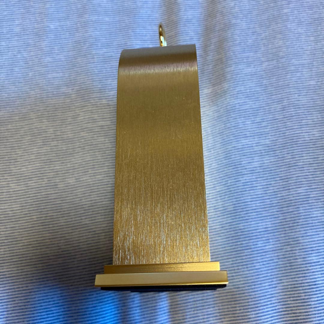 WAKO アーチ型置時計 ゴールド　新品