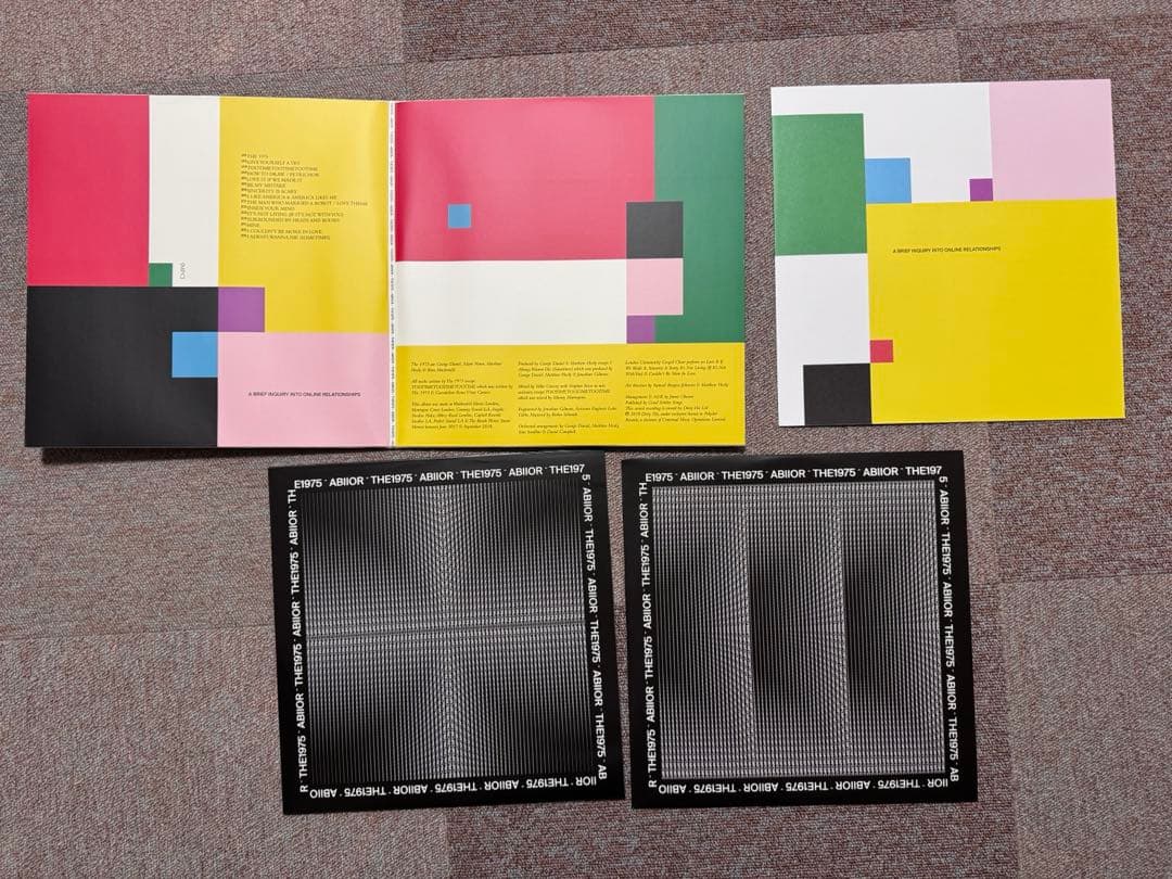 THE1975 レコード　2枚セット