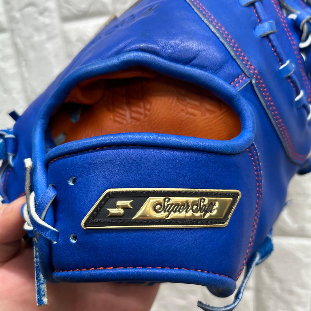 【美品】野球 グローブ 一般 軟式 ファーストミット SSK