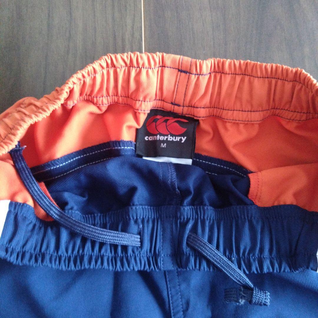 美品 canterbury ウェア オレンジ/ネイビー ジャージ セットアップ