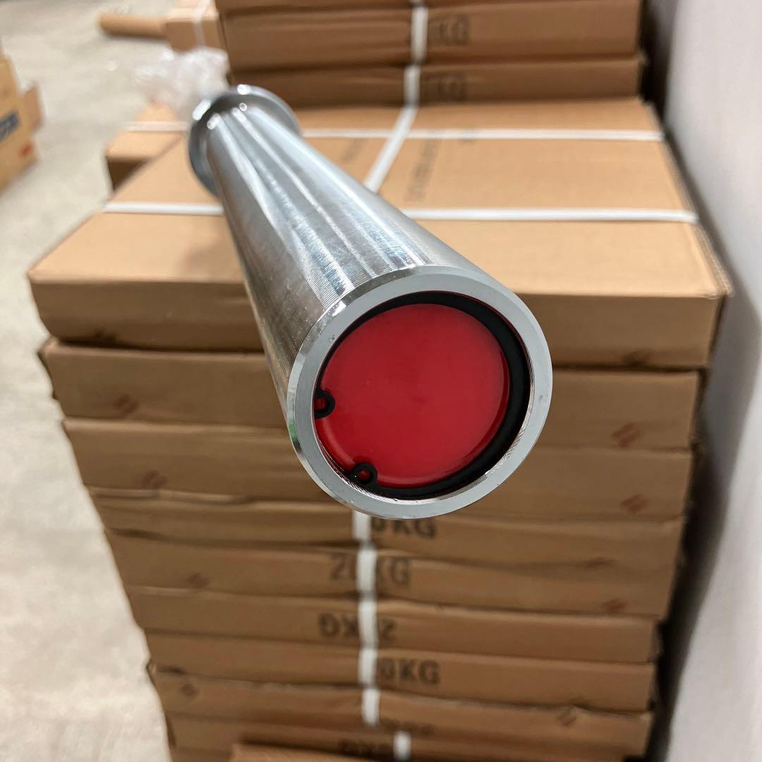 ★高品質★耐荷重317kg オリンピックシャフト バーベル 220cm 50mm