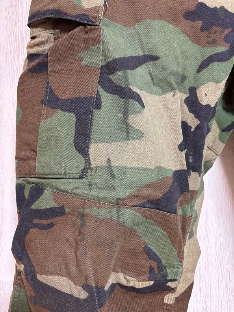 米軍実物 BDUパンツ ウッドランド迷彩 PROPPER Medium-Long
