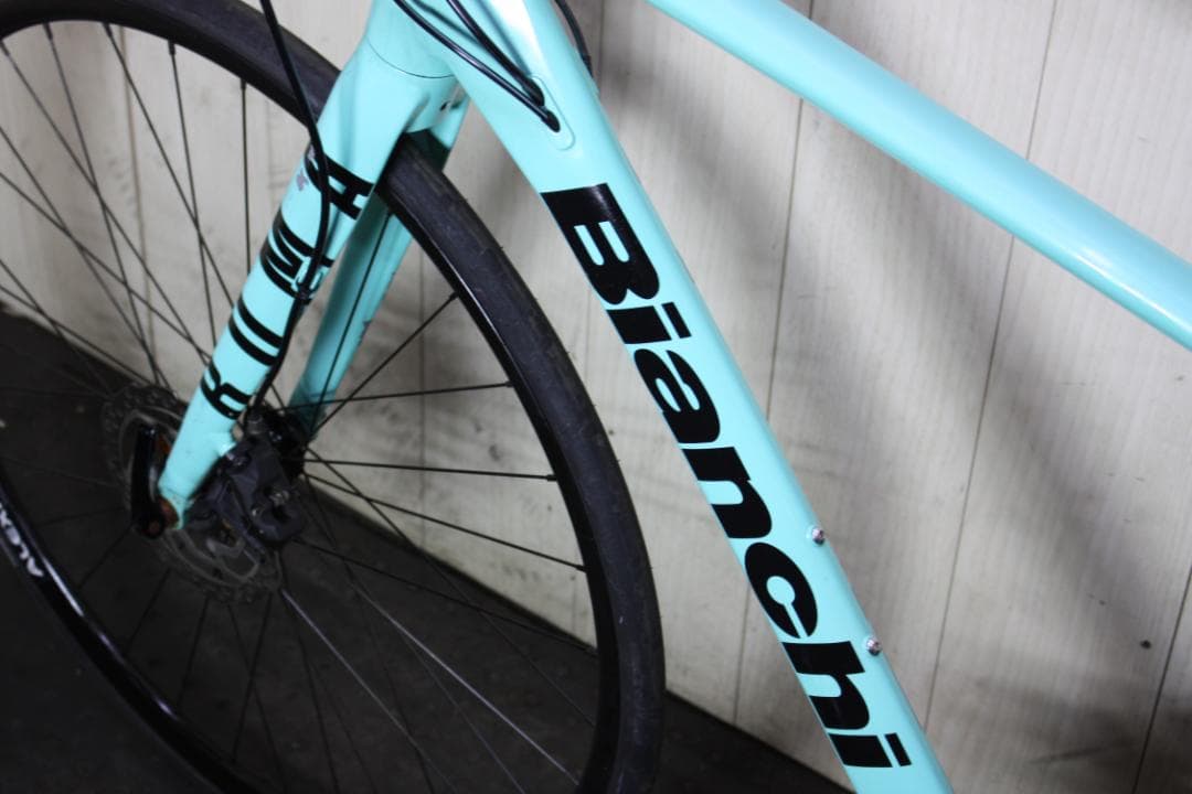 BIANCHI ROMA DISC 700C アルミ 2x8s 500mm油圧式