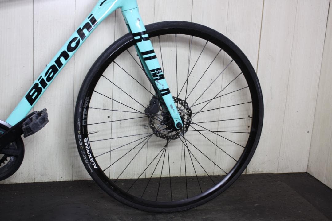 BIANCHI ROMA DISC 700C アルミ 2x8s 500mm油圧式