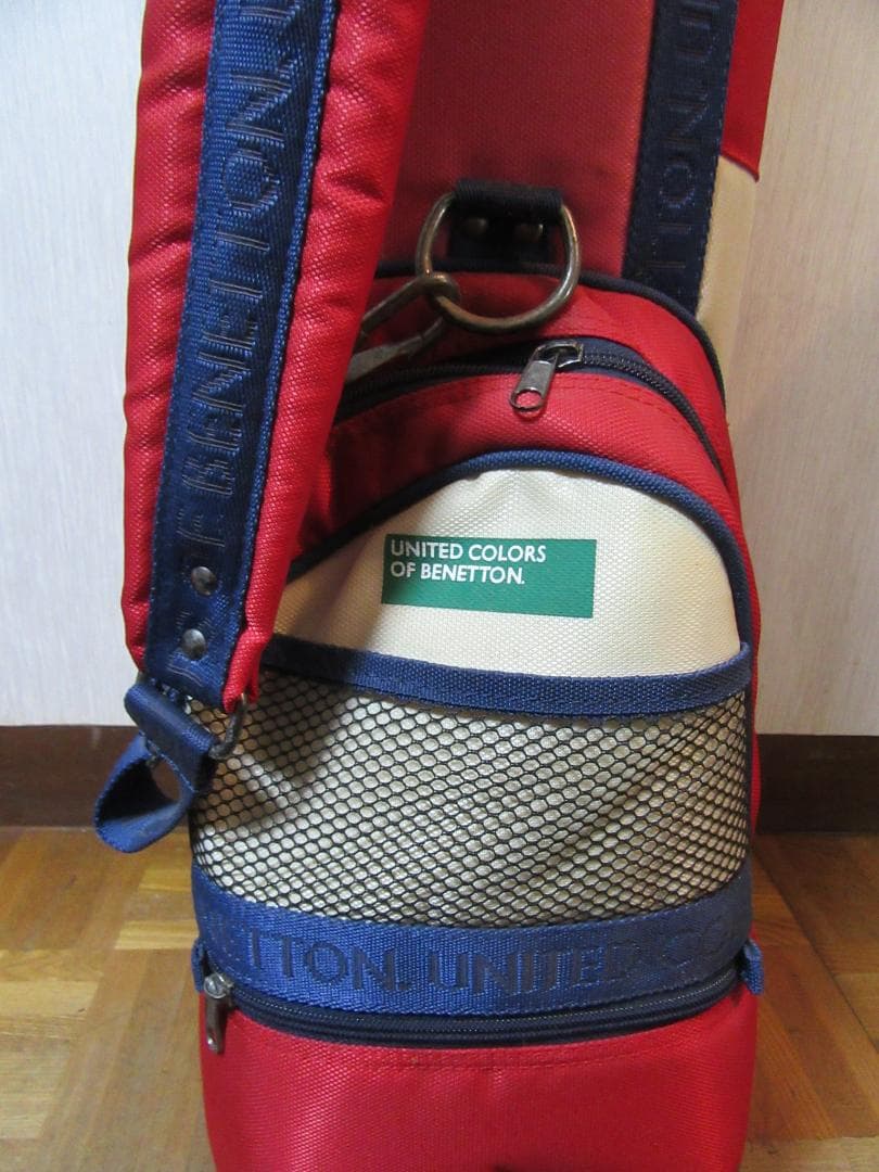 ★☆★レディース★ベネトン★BENETTON★キャディバック★赤★☆★