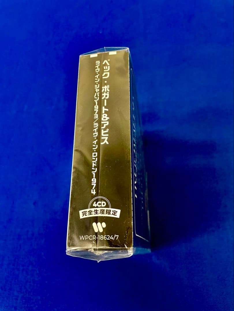 新品未開封 ベック ボガート&アピス 4CD 限定BOX