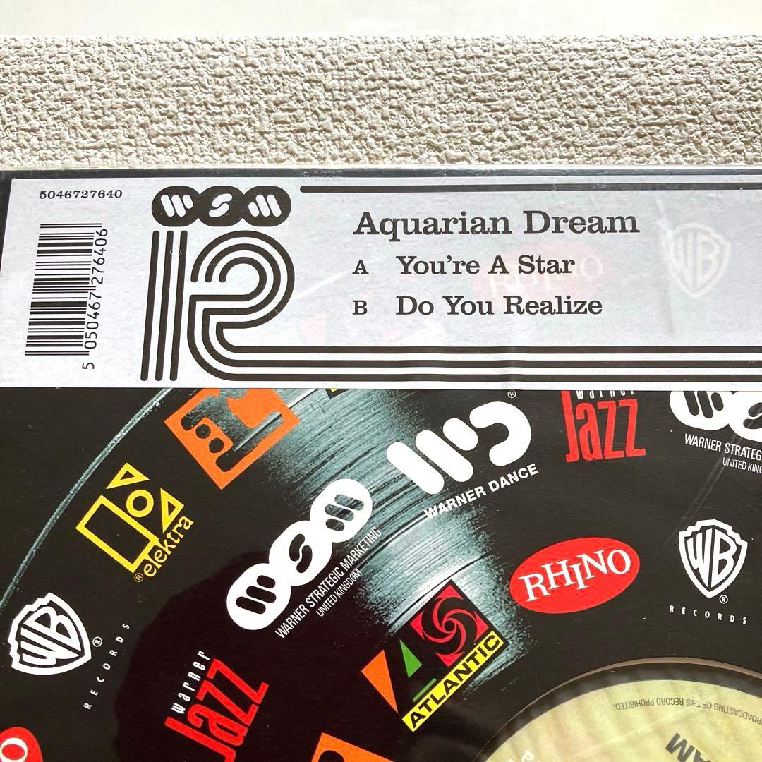 AQUARIAN DREAM YOU'RE A STAR　12㌅レコード