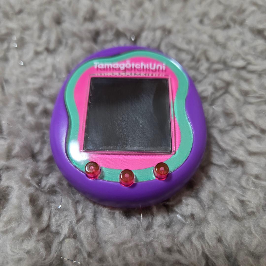 【箱あり美品】BANDAI TamagotchiUni たまごっちユニ パープル
