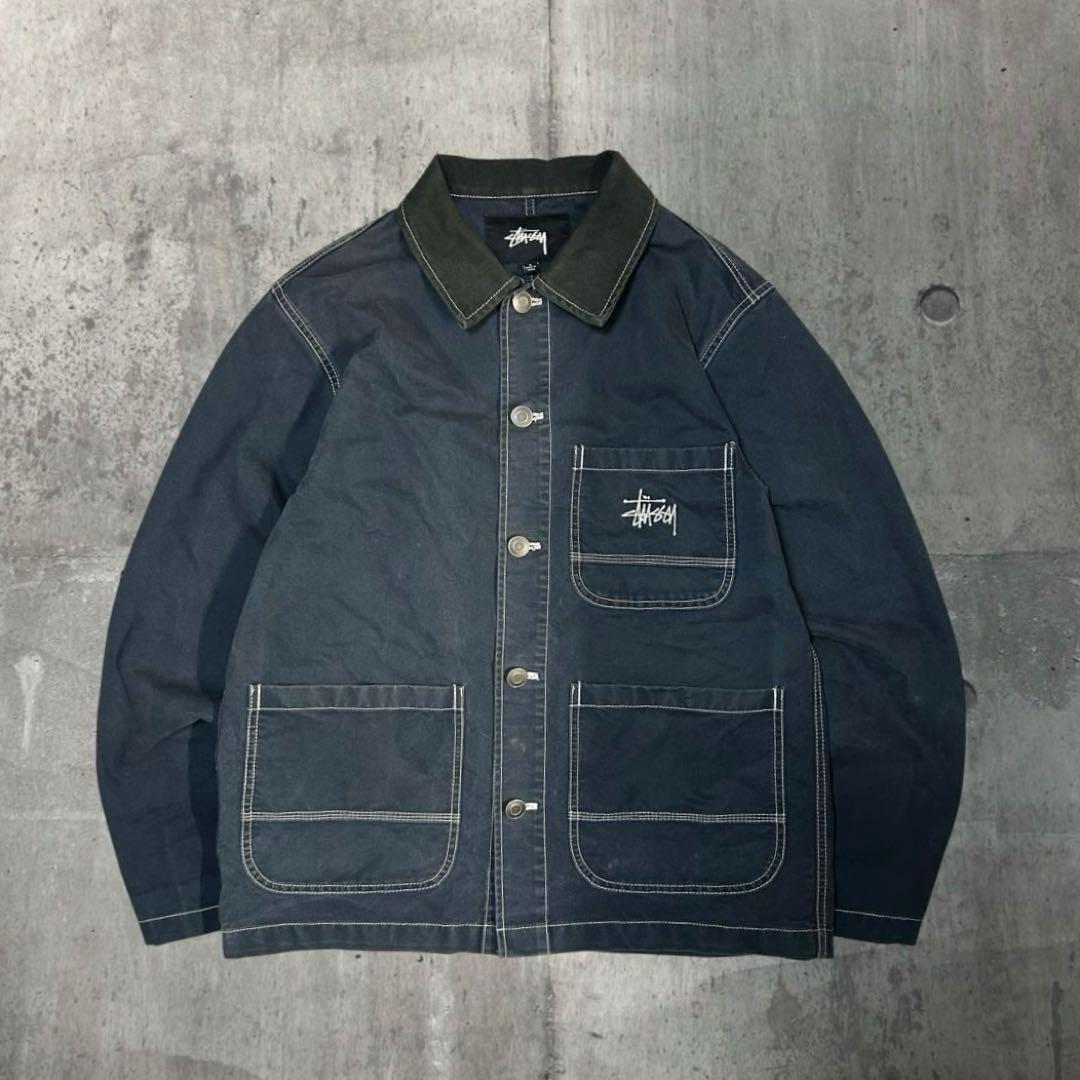 ジャケット・アウター 20aw Stussy Logo Moleskin Chore Jacket