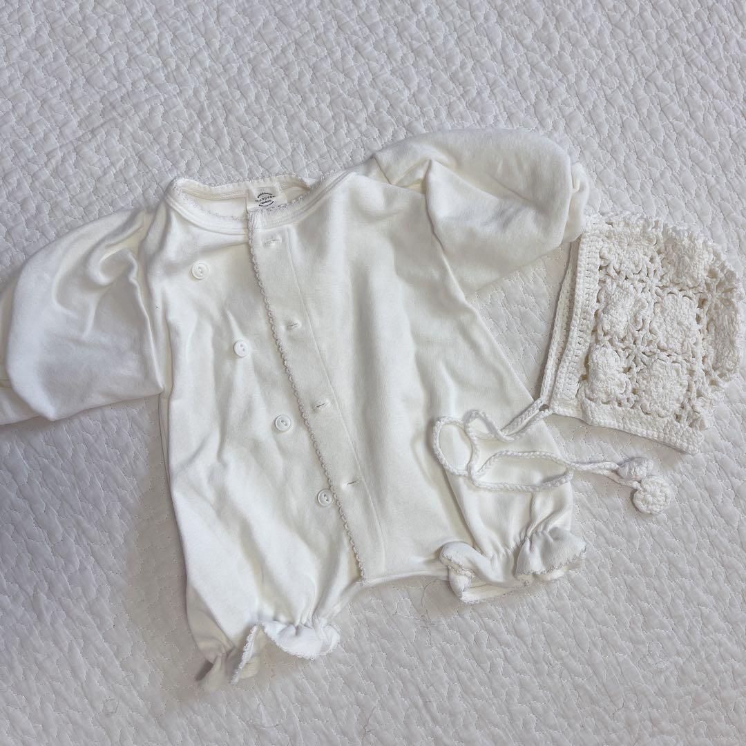 【monbebe】 newborn 退院服