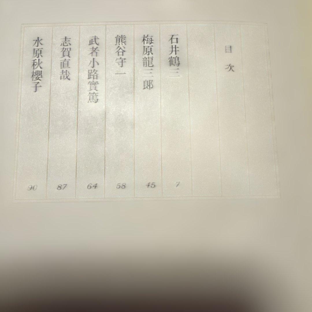[限定1700部！署名]中川一政『近くの顔』番号入り　鶴三梅原熊谷守一実篤秋櫻子