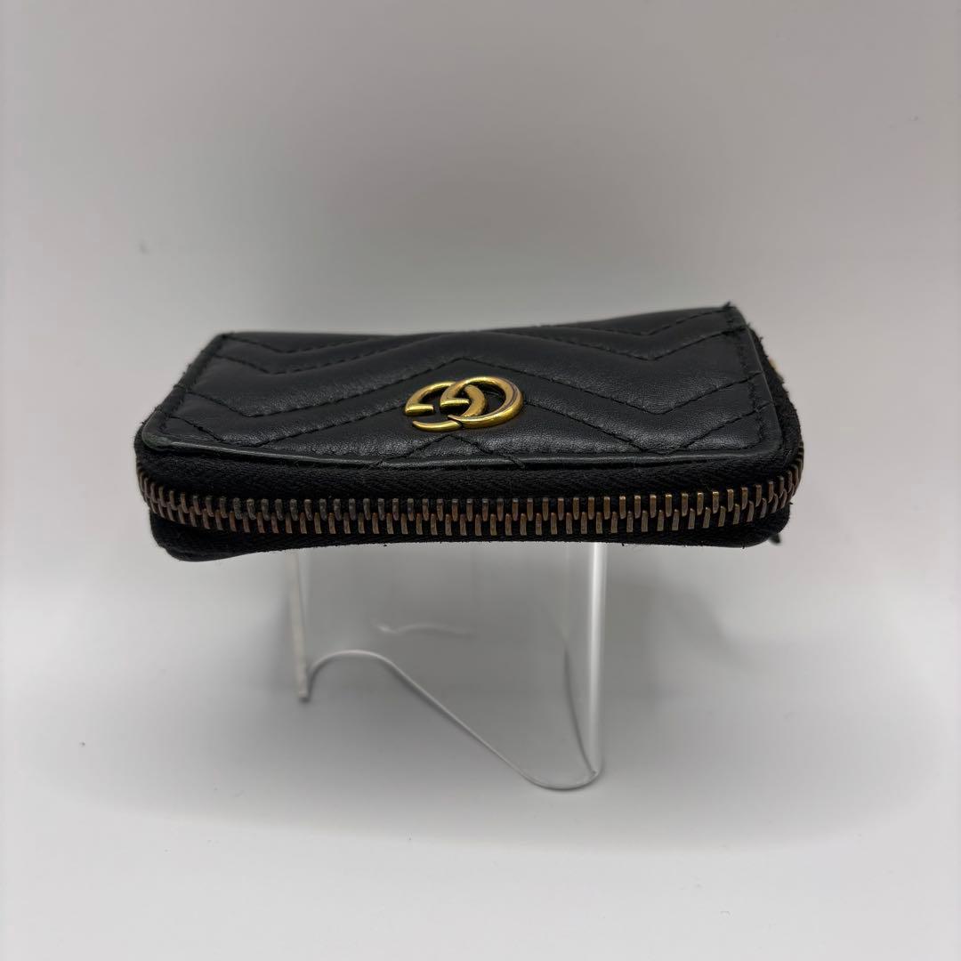 GUCCI キーケース　ケース　ブラック　キルティング　498127 小物