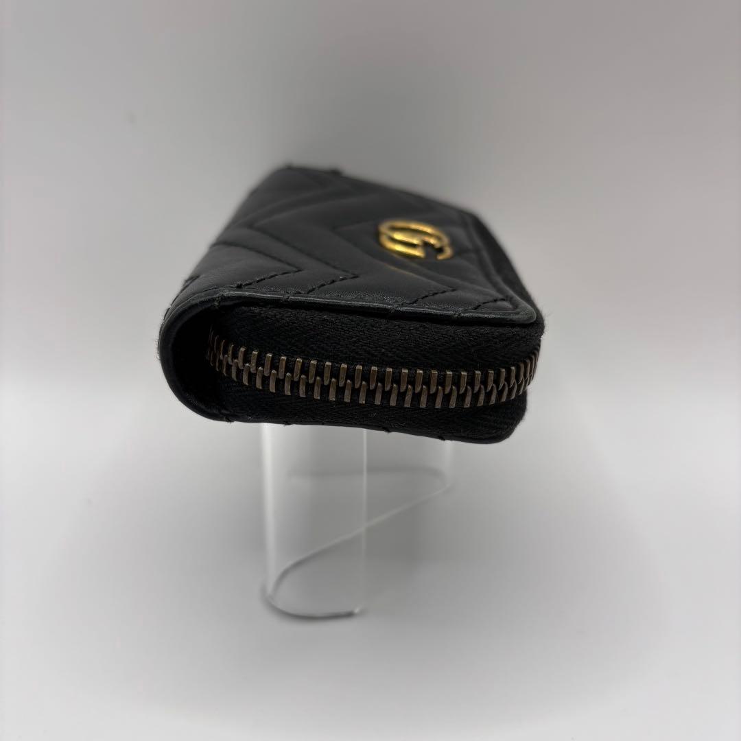 GUCCI キーケース　ケース　ブラック　キルティング　498127 小物