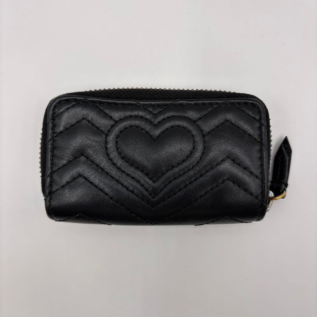 GUCCI キーケース　ケース　ブラック　キルティング　498127 小物