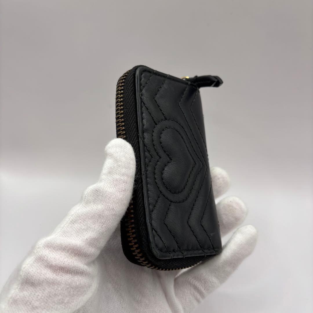 GUCCI キーケース　ケース　ブラック　キルティング　498127 小物