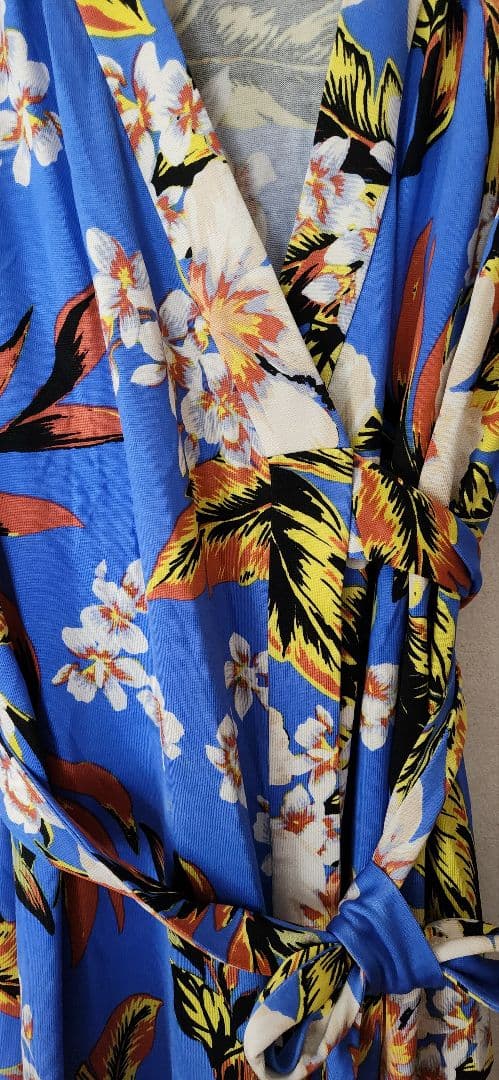ダイアンフォンファステンバーグ DVFシルクラップマキシドレスワンピースサイズ2