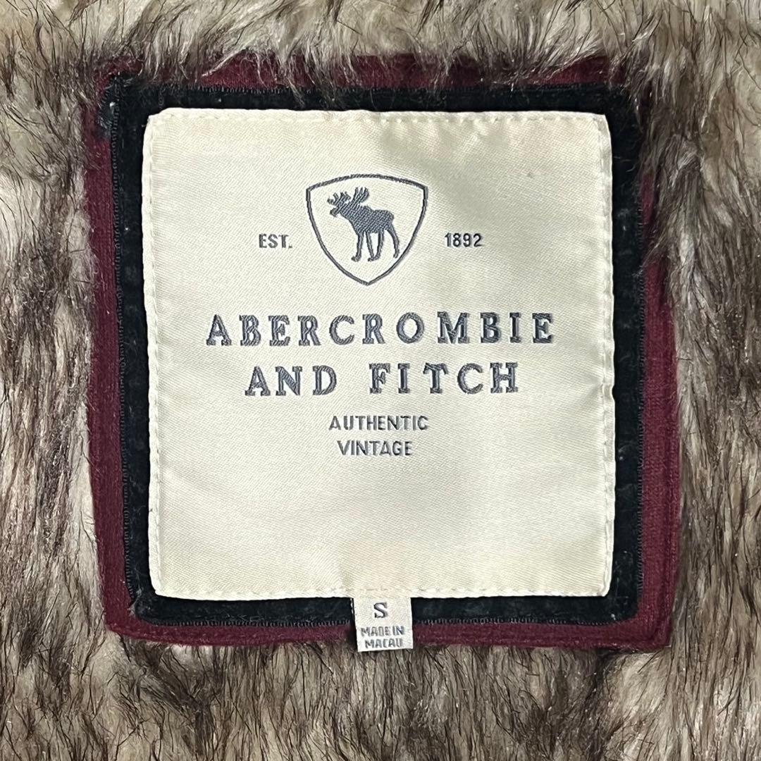 【美品】Abercrombie&Fitch アバクロ ファーダブルジップパーカー