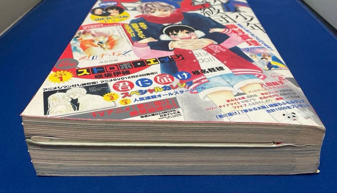 別冊マーガレット2010年1月号 オールスターステッカー ストロボエッジ別冊