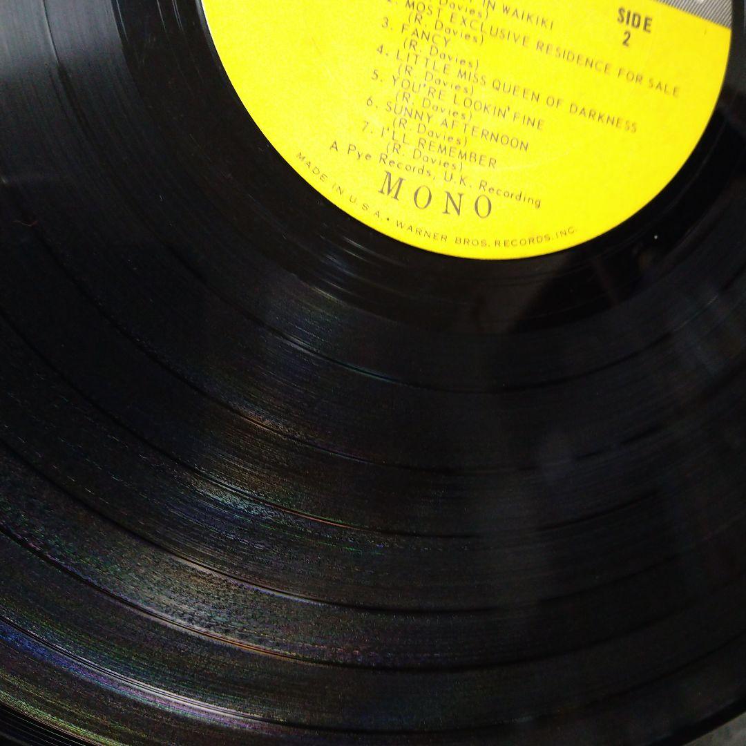 希少USorgMONO盤　キンクス　フェイス・トゥ・フェイス　LP