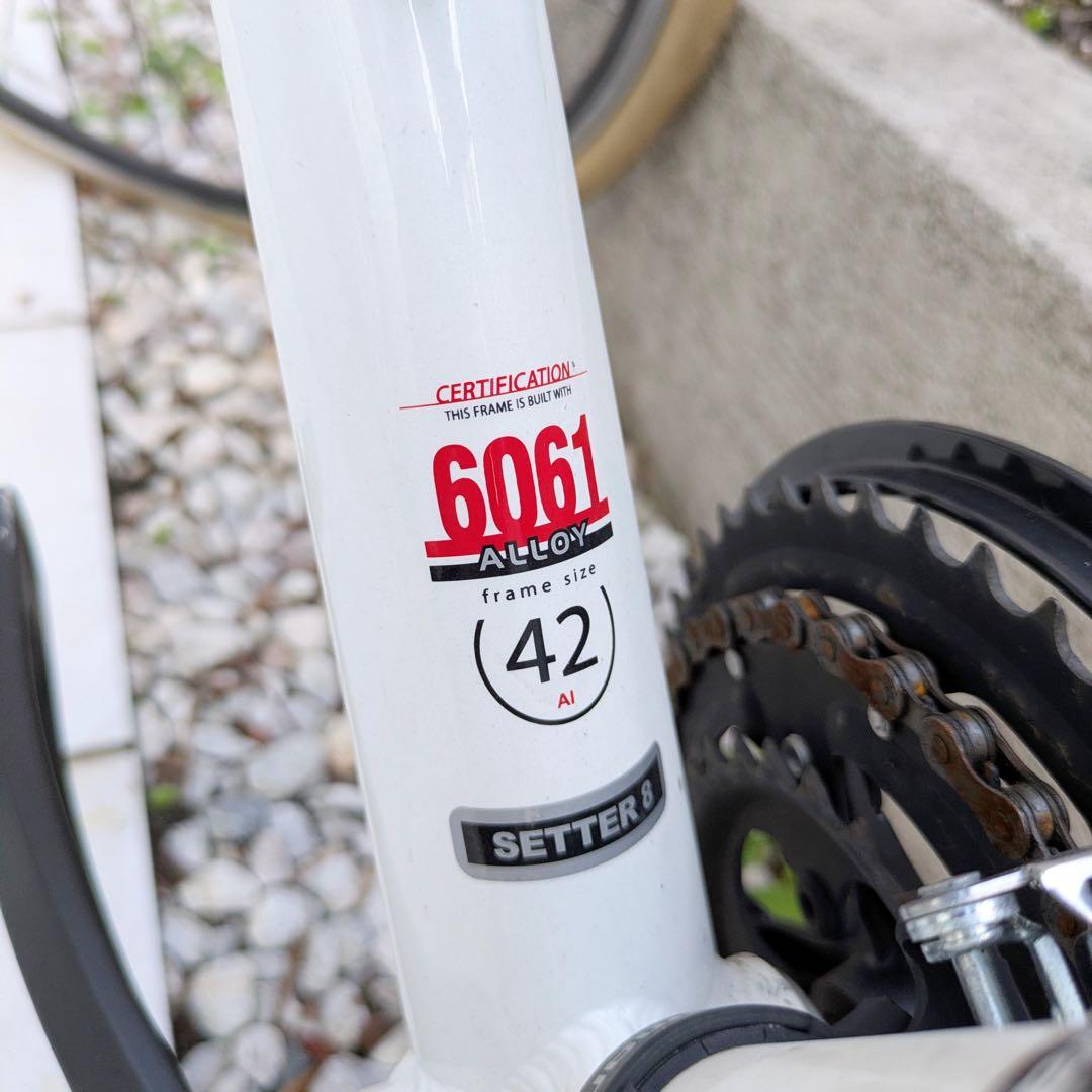 LOUIS GARNEAU ルイガノ　クロスバイクSETTER8.0 白　箕面