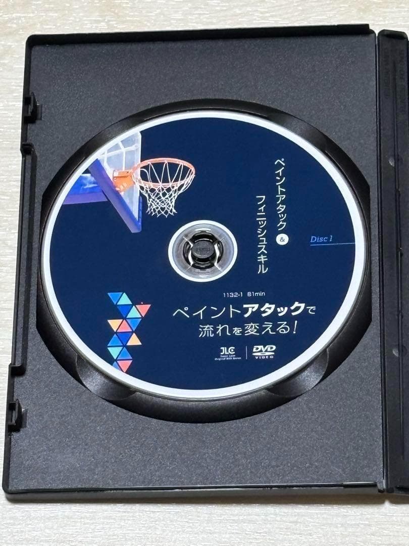 【バスケ指導DVD】ペイントアタックで流れを変える！DVD2枚