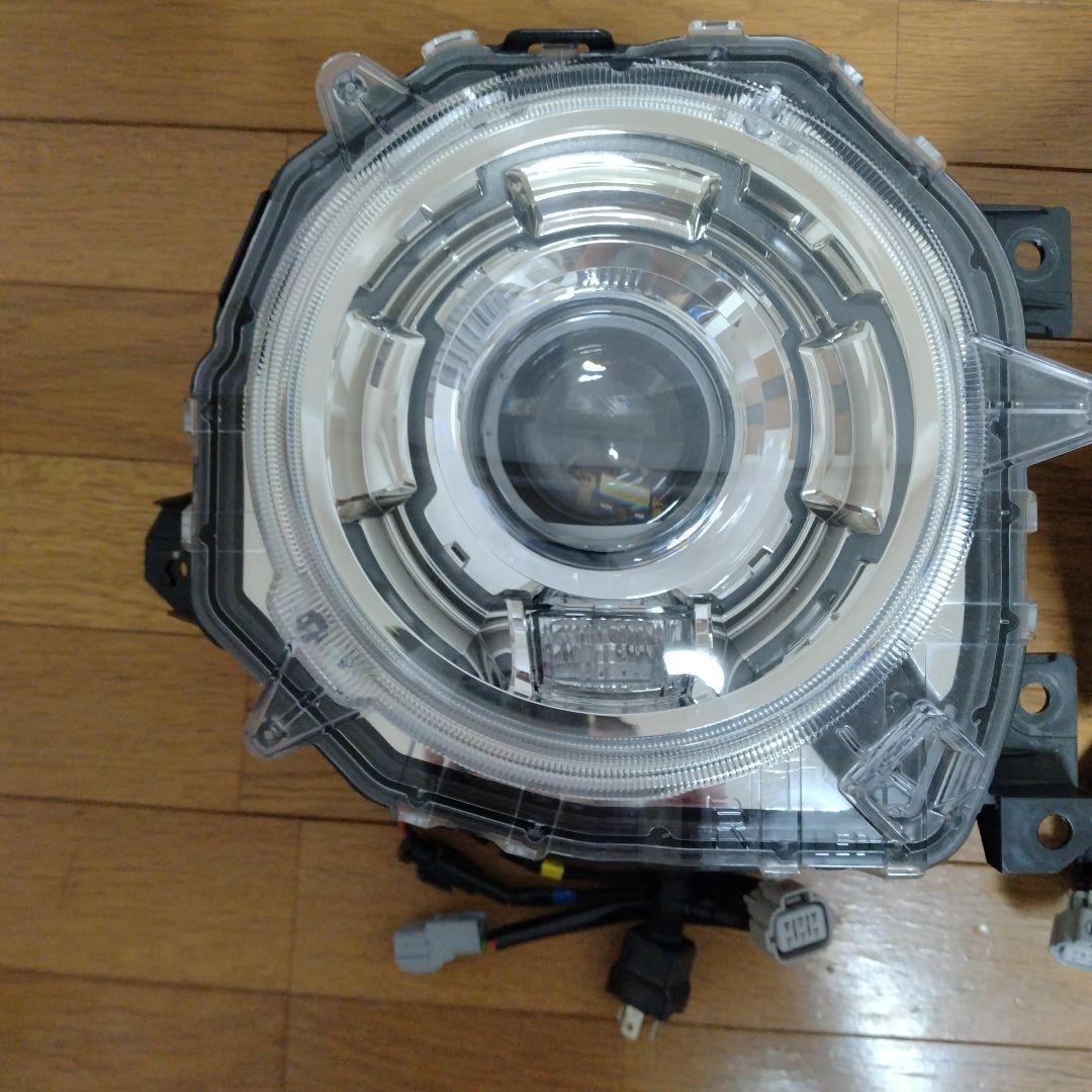 朝倉iジムニー JB64 純正 LED ヘッドライト 　変換ハーネス付き