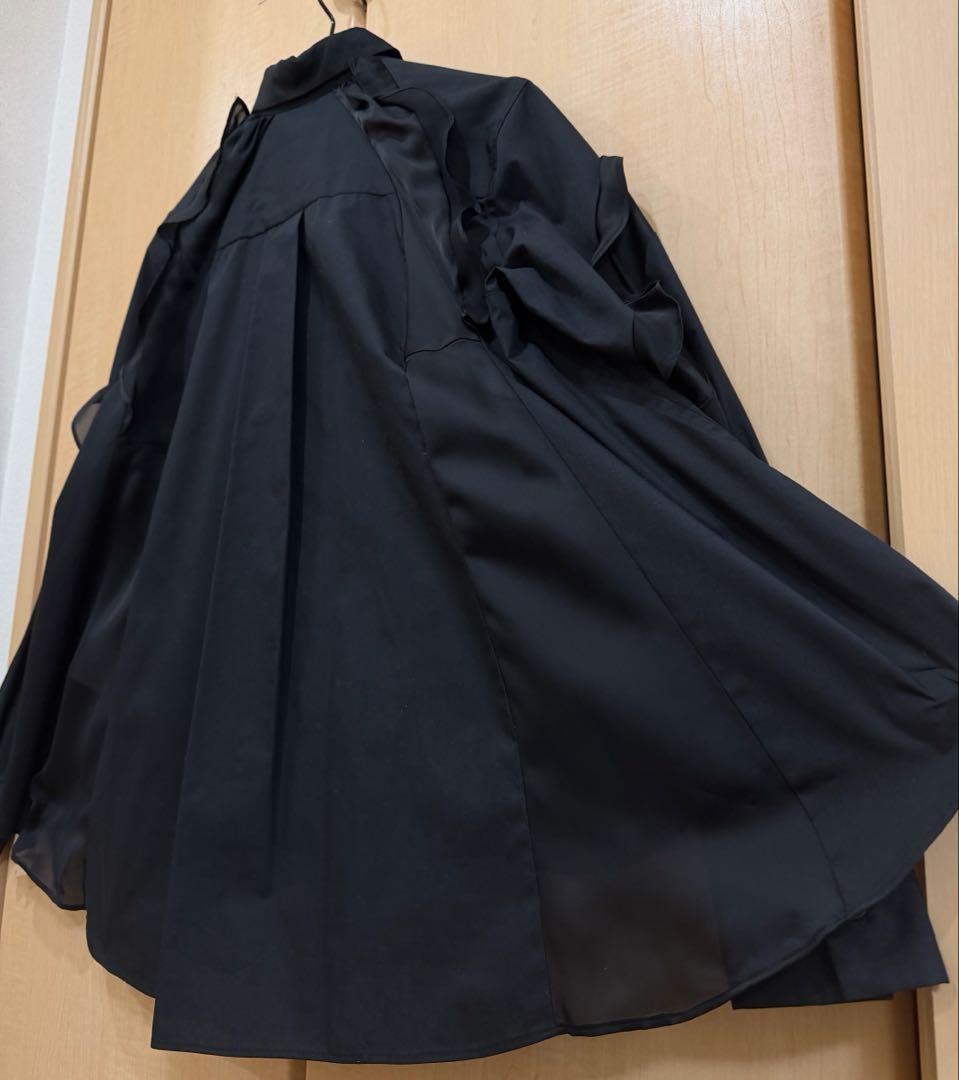 【未使用に近い美品】★sacai サカイ★ドッキング ブラウス シャツ “極品”