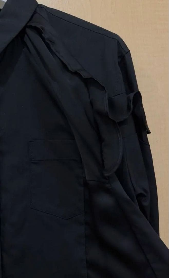 【未使用に近い美品】★sacai サカイ★ドッキング ブラウス シャツ “極品”