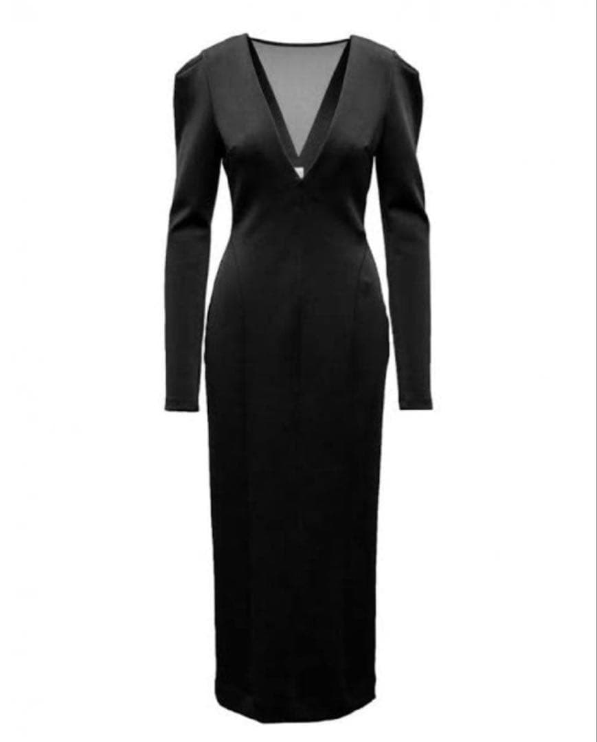 fetico STRETCH JERSEY MIDI DRESS ワンピース