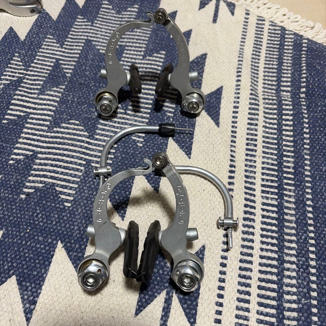 PAUL MINIMOTO シルバー キャリパーブレーキ ２セット