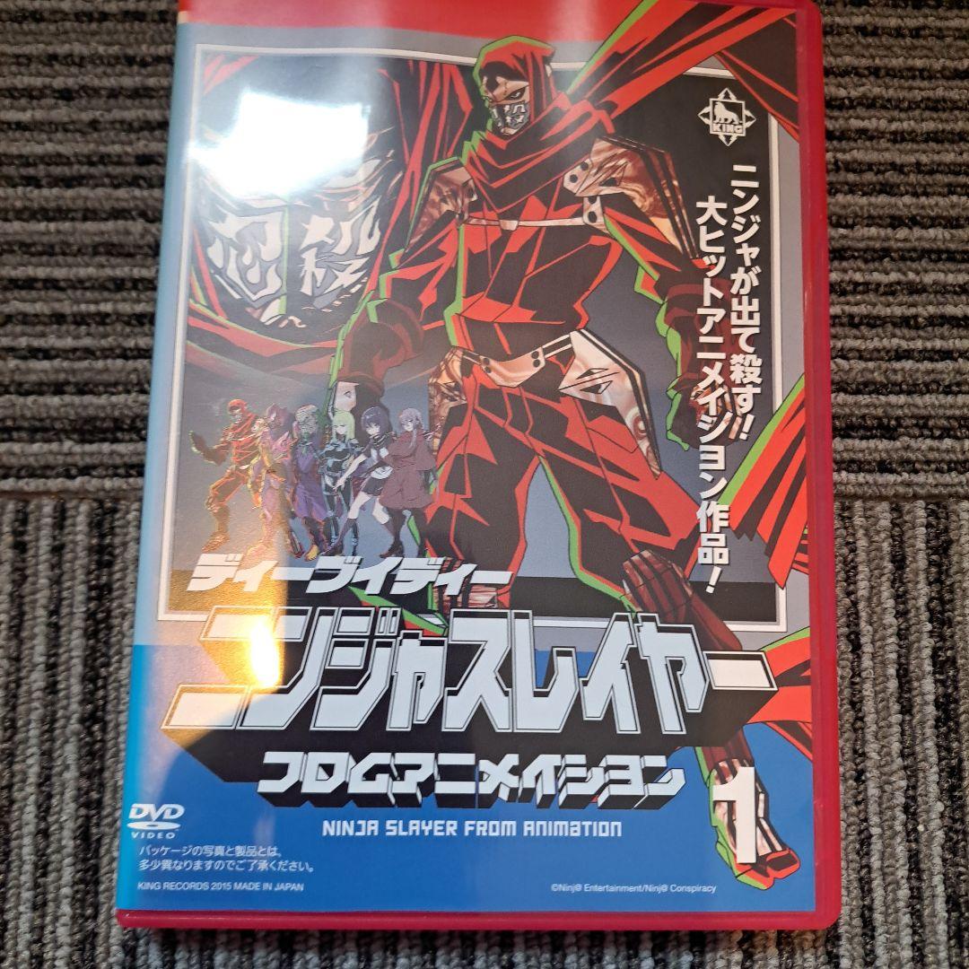 ニンジャスレイヤー フロムアニメイシヨンDVD レンタルアップ]全6巻セット