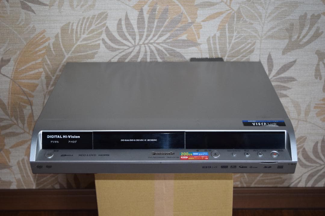 Panasonic DIGA DMR-EX150 HDD200GB リモコン付