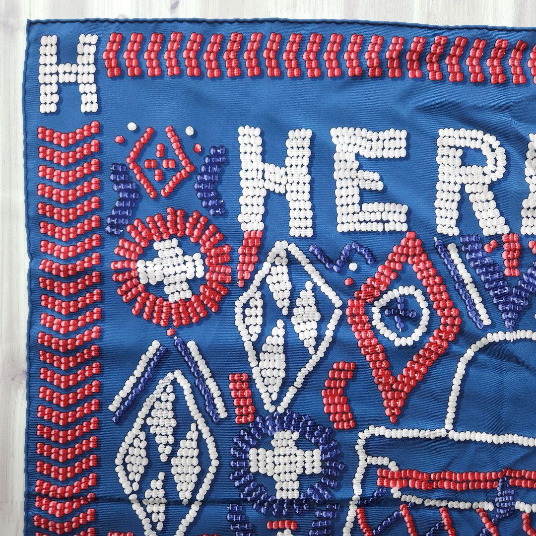 HERMES カレ65 ケリーアンペルル シルクスカーフ エルメス