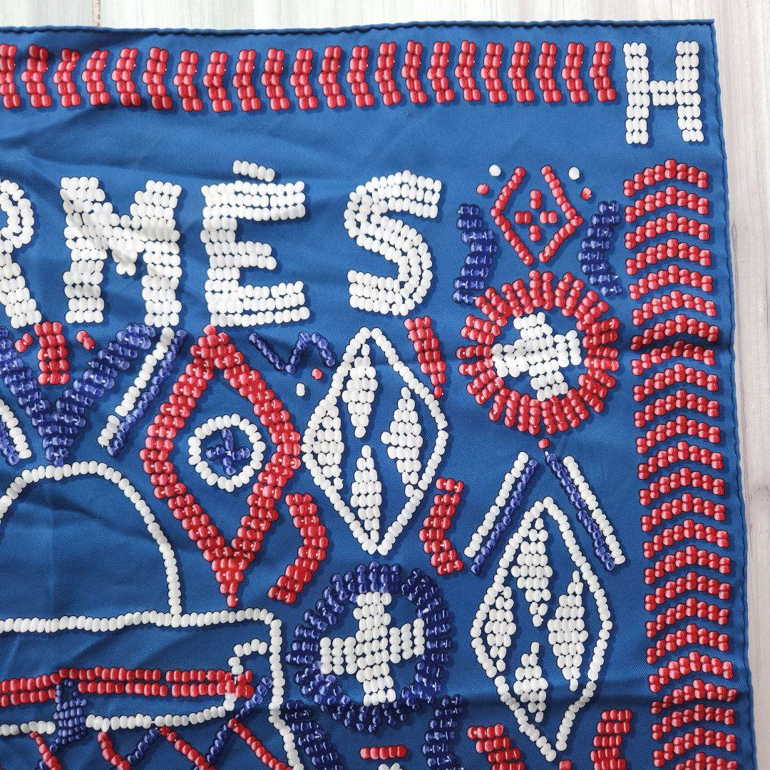 HERMES カレ65 ケリーアンペルル シルクスカーフ エルメス