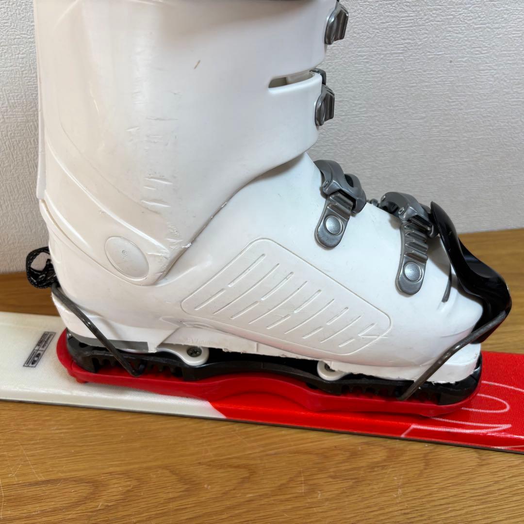 レディースショートスキーセット　ファンスキー　Salomon 24-24.5cm